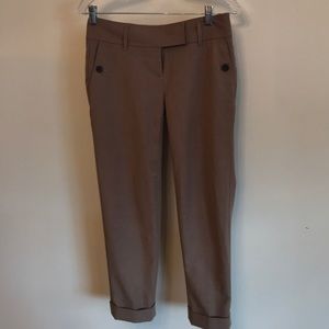 LOFT Cuffed Capri trousers